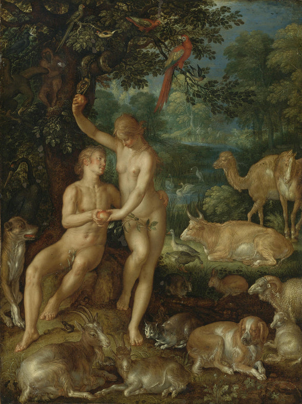 Joachim Wtewael - Adam and Eve
