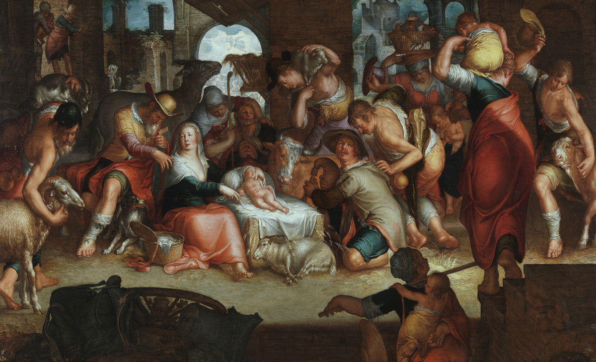 Joachim Wtewael - Adoration by the Shepherds