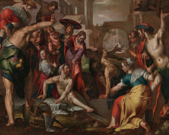 Joachim Wtewael - The Raising of Lazarus