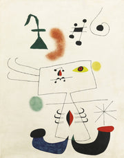 Joan Miró - Emme Rêvant De L'Évasion