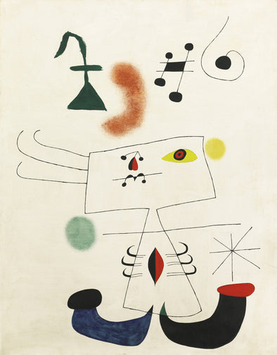 Joan Miró - Emme Rêvant De L'Évasion