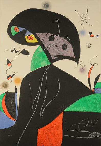 Joan Miró - Gaudi XVIII