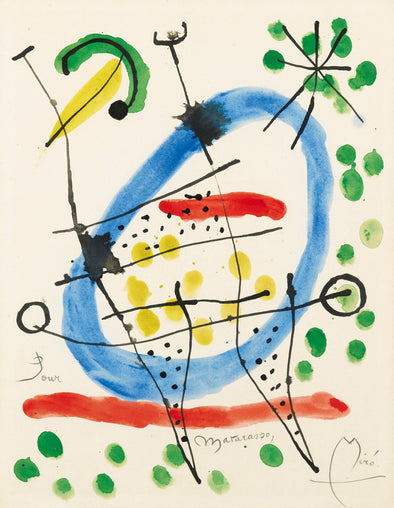 Joan Miró - Sans Titre