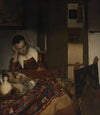 Johannes Vermeer - A Maid Sleep