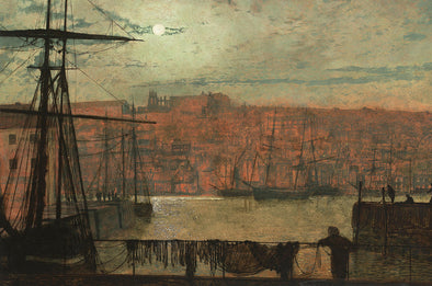John Atkinson Grimshaw - Whitby from Station Quary