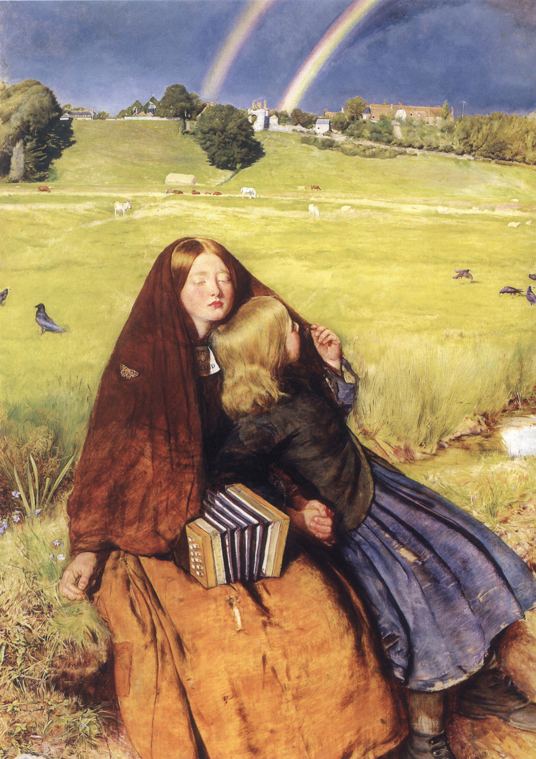 John Everett Millais - Blind Girl