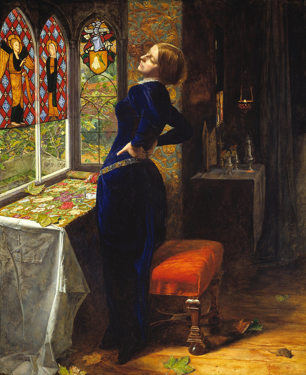 John Everett Millais - Mariana