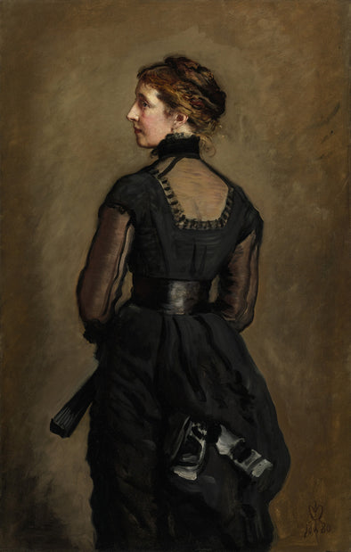 John Everett Millais - Portrait of Kate Perugini, Daughter of Charles Dickens