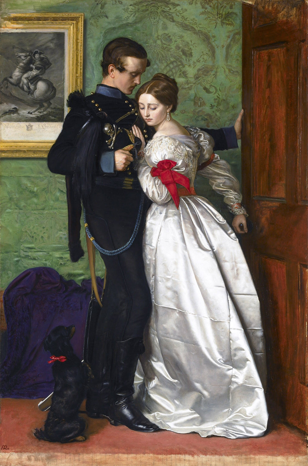 John Everett Millais - The Black Brunswicker