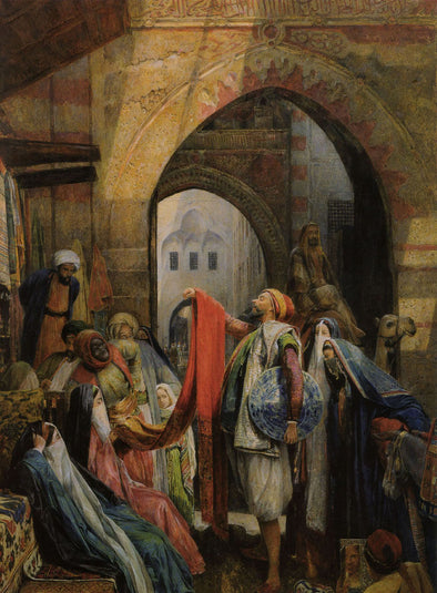 John Frederick Lewis - A Cairo Bazaar
