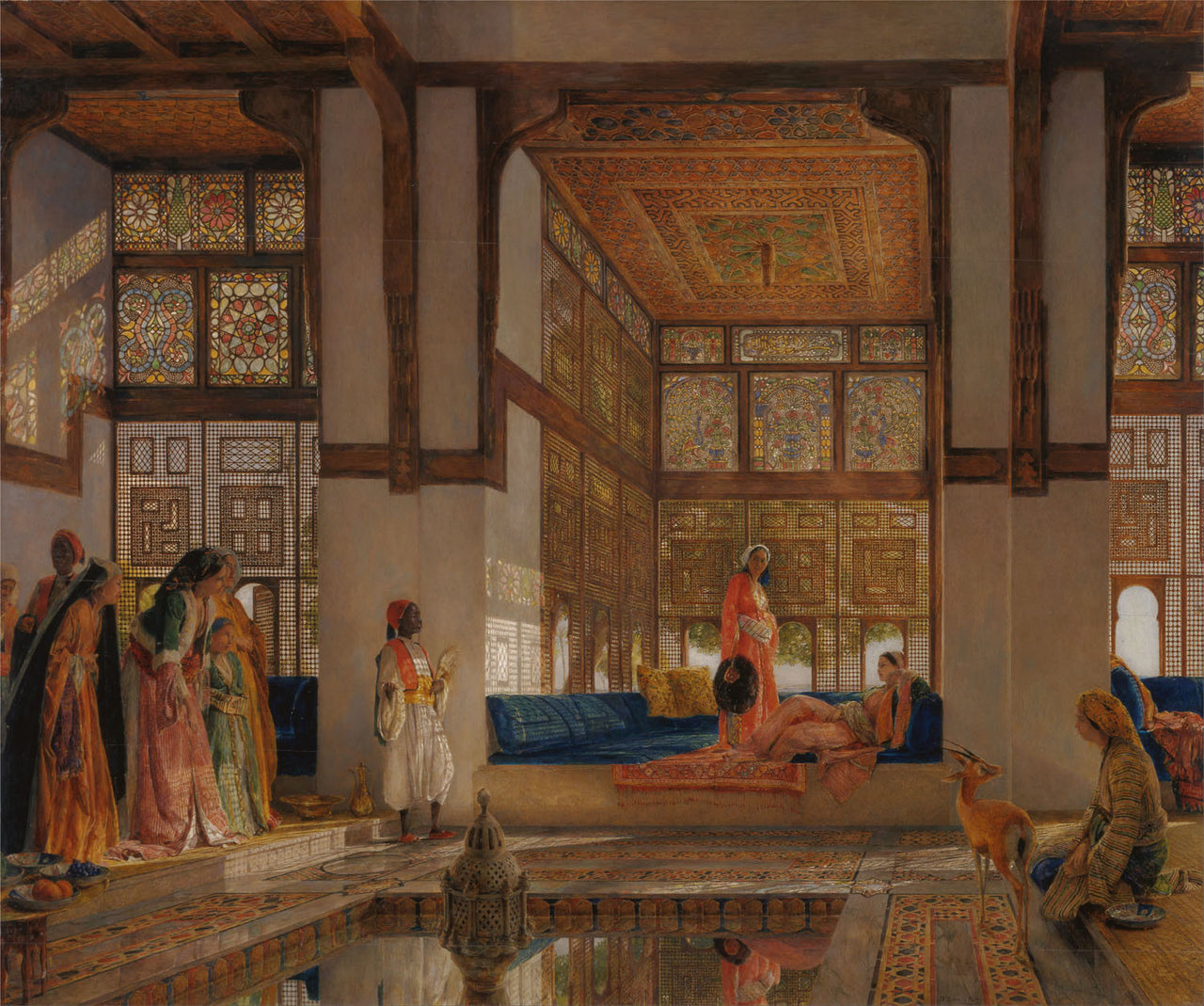 John Frederick Lewis - The Reception