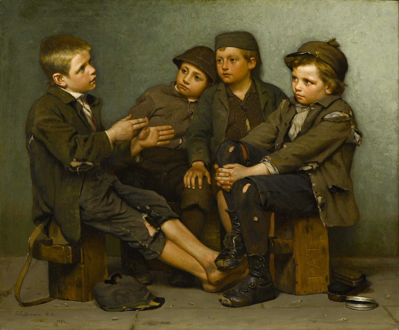 John George Brown - A Tough Story