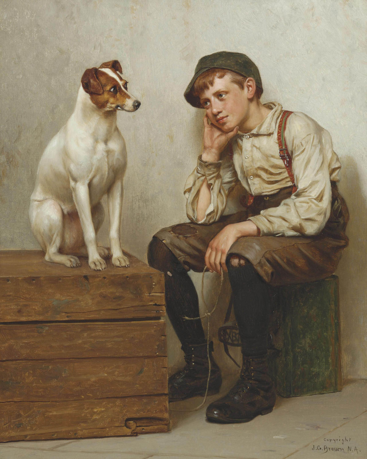 John George Brown - Mutual Admiration