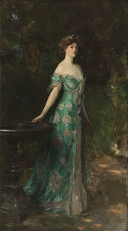 John Singer Sargent - Portrait of Millicent Leveson Gower Duchess of Sutherland-Reproduction-Get Custom Art