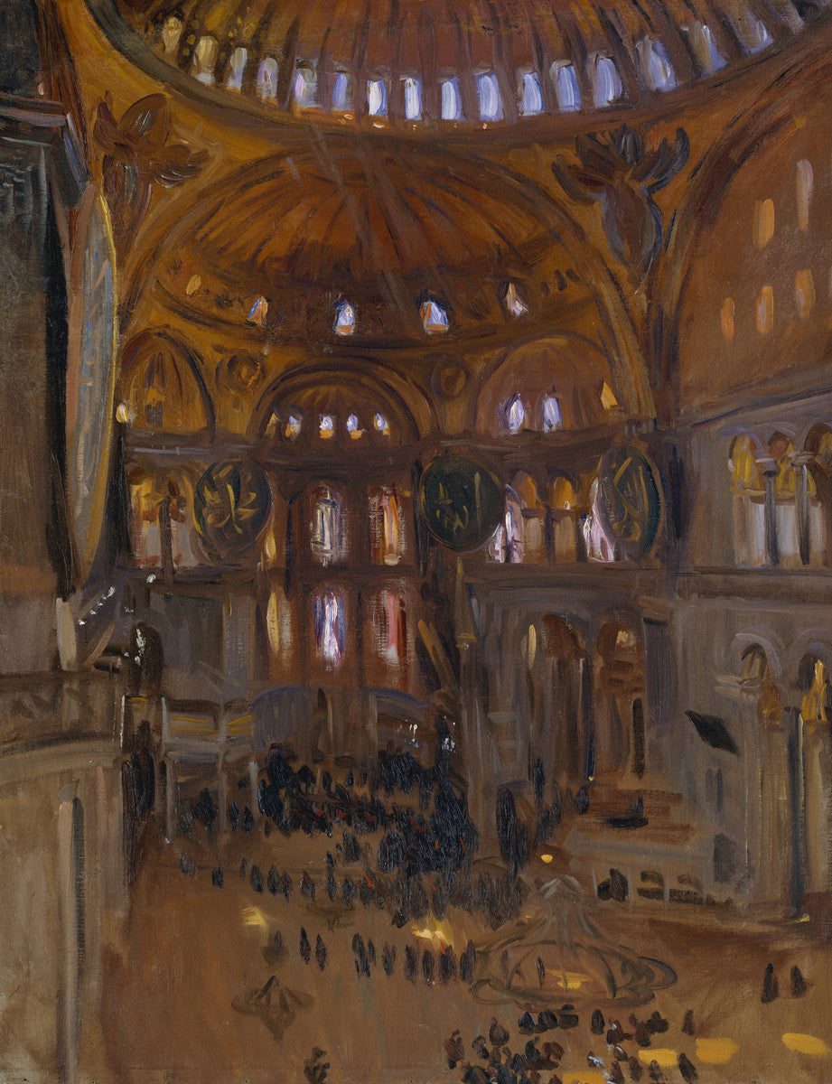 John Singer Sargent - Santa Sofia-Reproduction-Get Custom Art