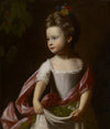 John Singleton Copley - Little Girl with Grapes
