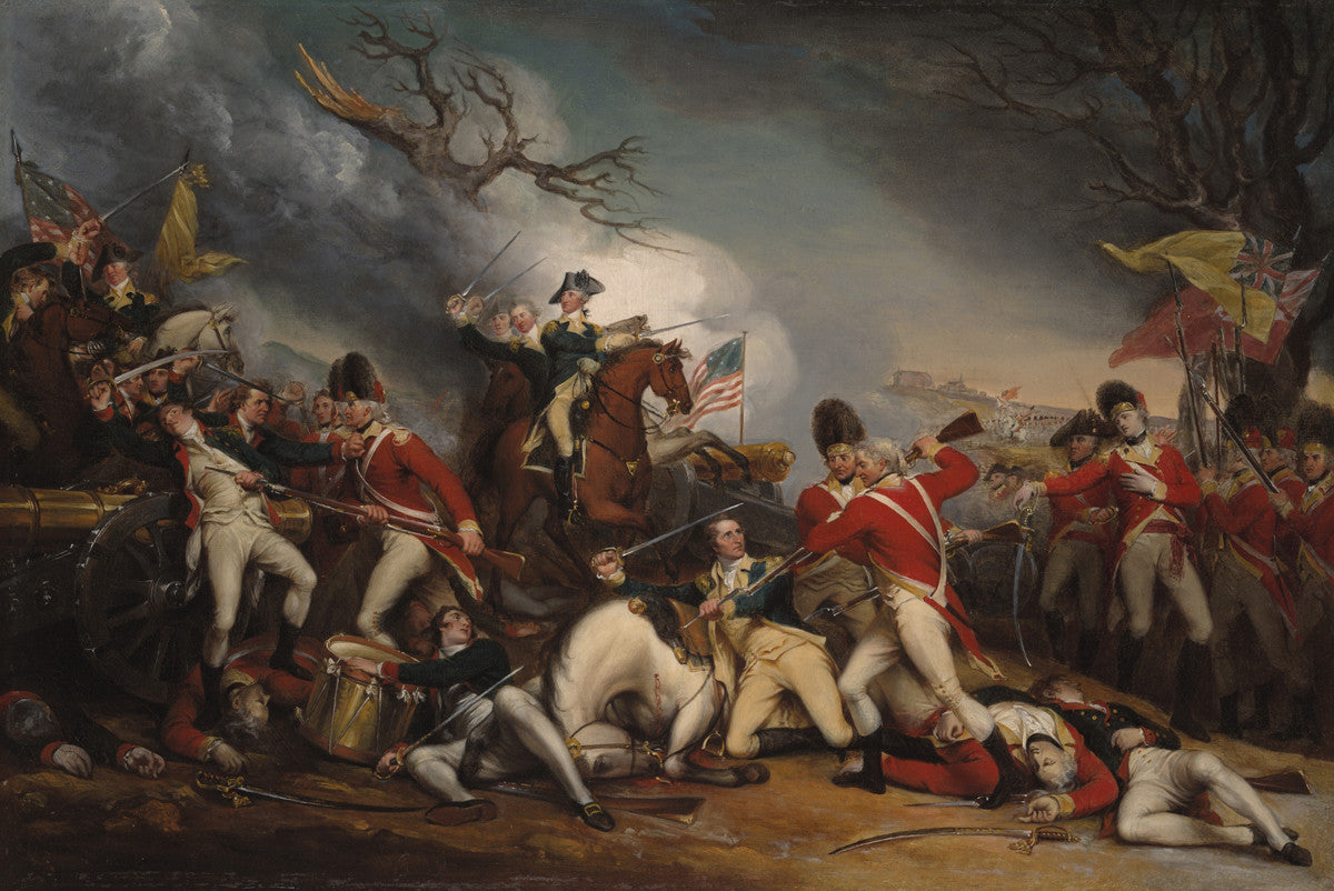 John Trumbull - The Death of General Mercer at the Battle of Princeton-Reproduction-Get Custom Art