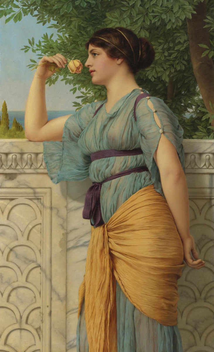 John William Godward - Memories-Reproduction-Get Custom Art