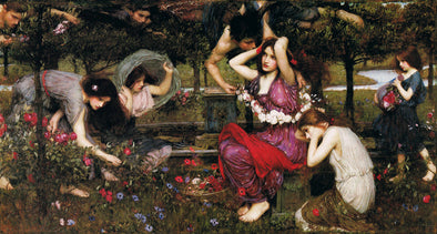 John William Waterhouse - Flora and the Zephyrs