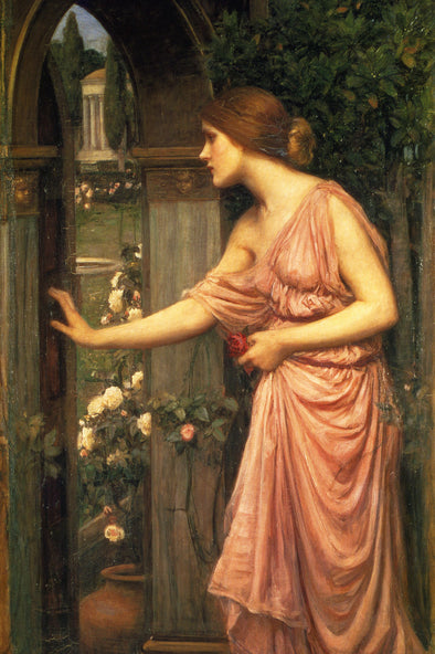 John William Waterhouse - Psyche Entering Cupids Garden