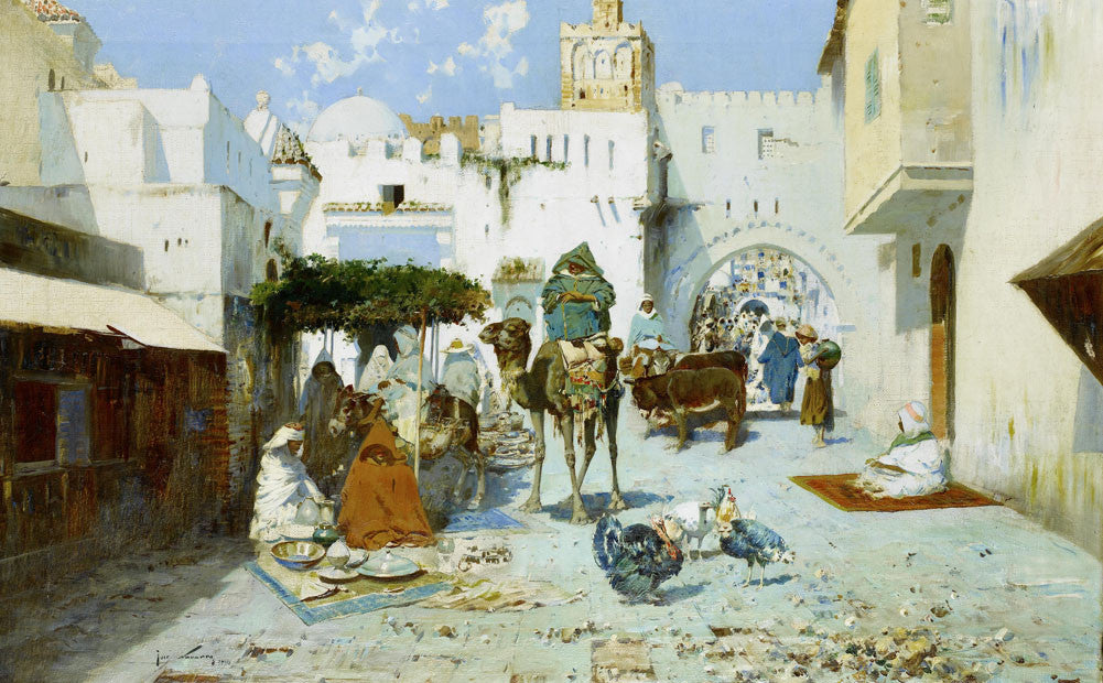 José Navarro Llorens - Zoco Tanger, Morocco