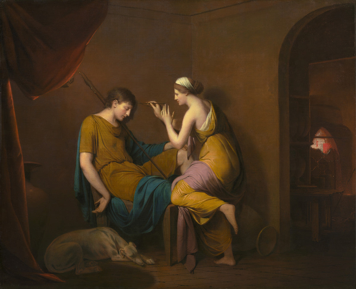Joseph Wright of Derby - The Corinthian Maid-Reproduction-Get Custom Art