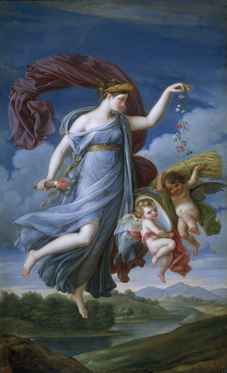 Juan Antonio Ribera - Allegory of the Summer-Reproduction-Get Custom Art