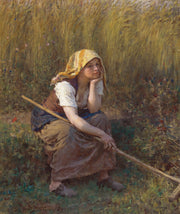 Jules Breton - Summer-Reproduction-Get Custom Art