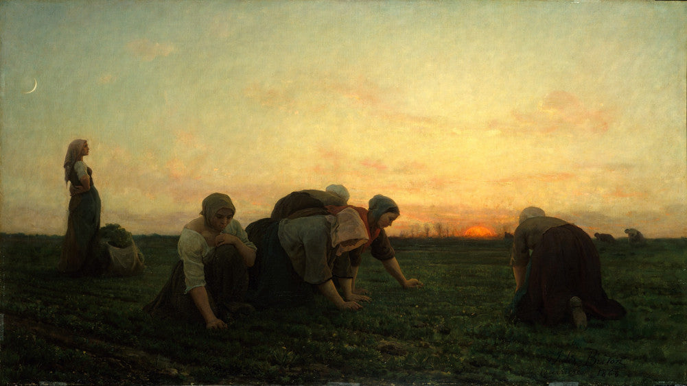 Jules Breton - The Weeders