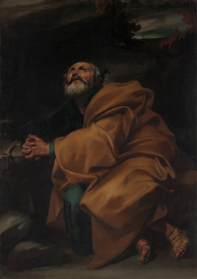Jusepe de Ribera - The Tears of Saint Peter