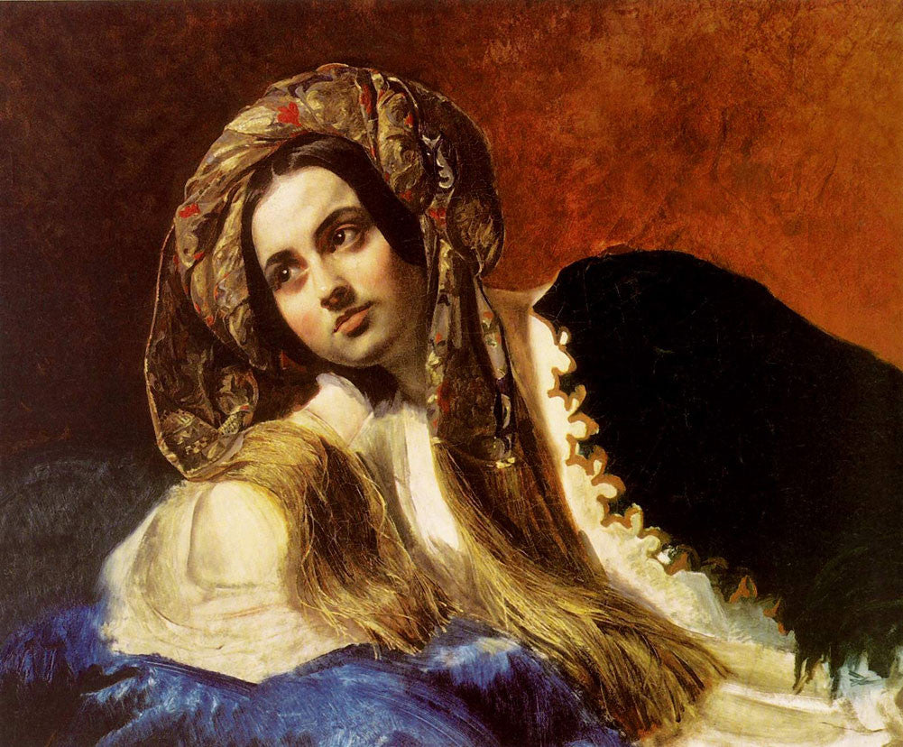 Karl Bryullov - A Turkish Girl