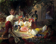 Karl Bryullov - Fountain in Bakhchi Sarai-Reproduction-Get Custom Art