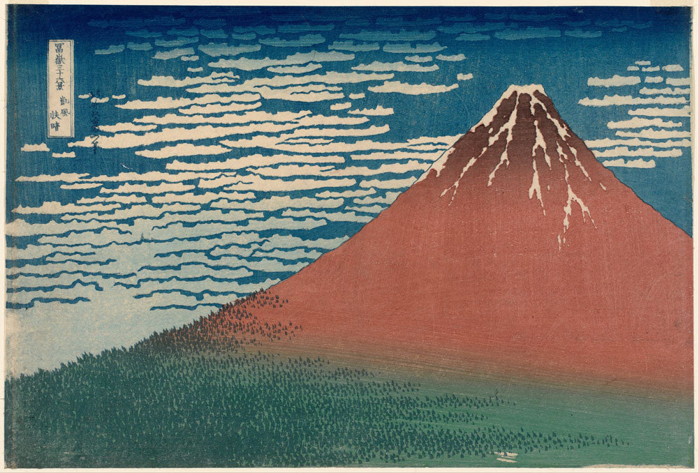 Katsushika Hokusai - Fine Wind, Clear Weather