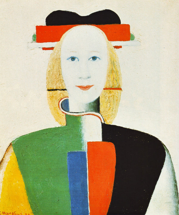 Kazimir Malevich - Girl with Comb in her Hair