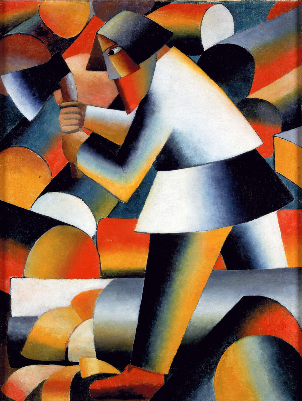 Kazimir Malevich - The Woodcutter