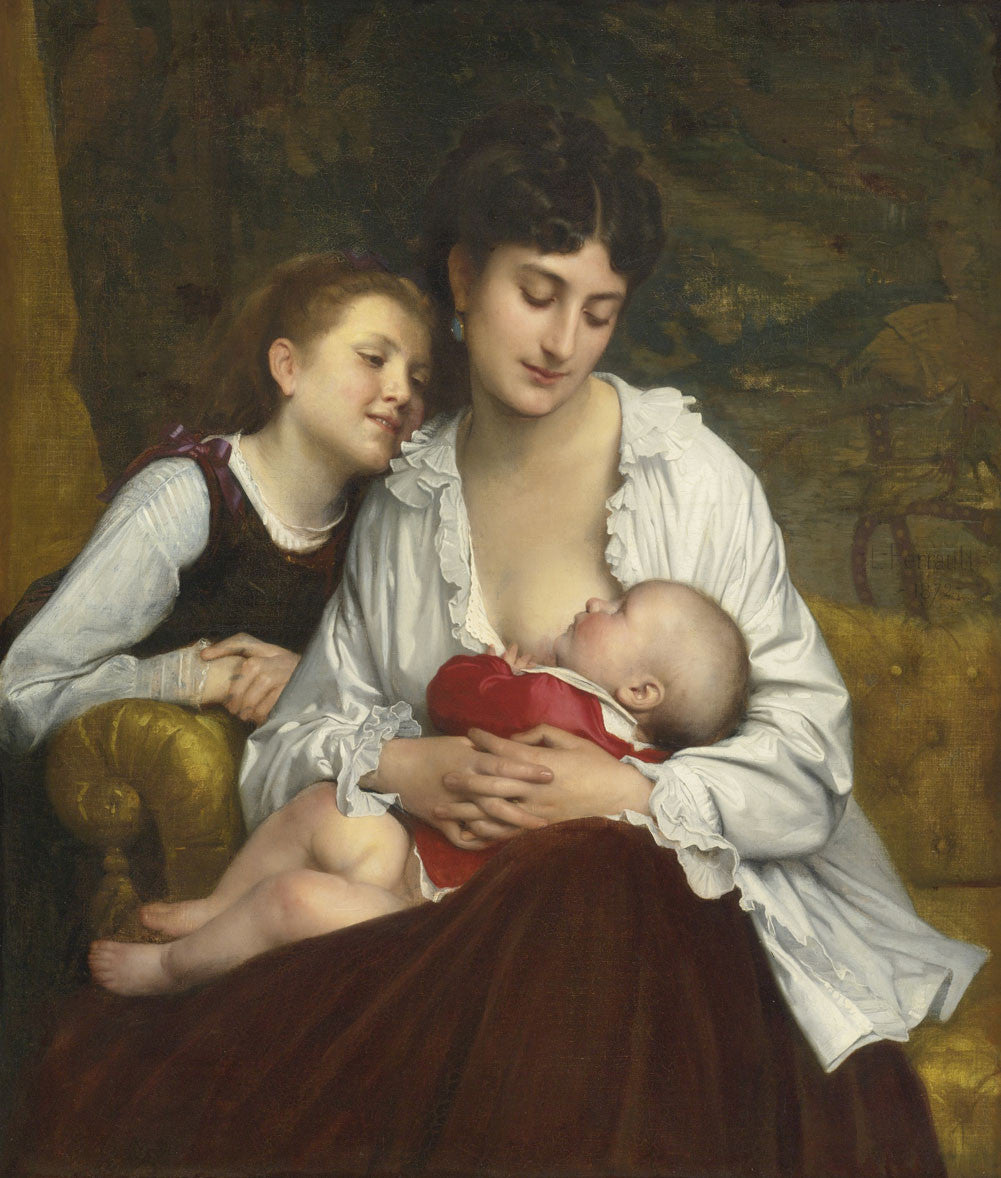 Leon Jean Basile Perrault - Motherly Love