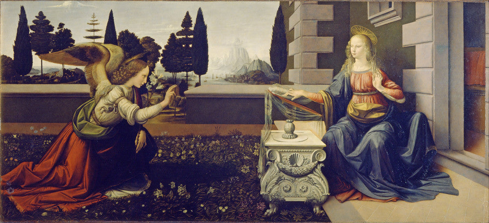 Leonardo Da Vinci - Annunciation