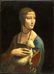 Leonardo Da Vinci - Lady with an Ermine-Reproduction-Get Custom Art