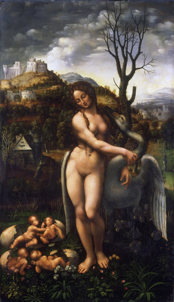 Leonardo Da Vinci - Leda and the Swan