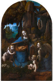 Leonardo Da Vinci - Virgin of the Rocks-Reproduction-Get Custom Art