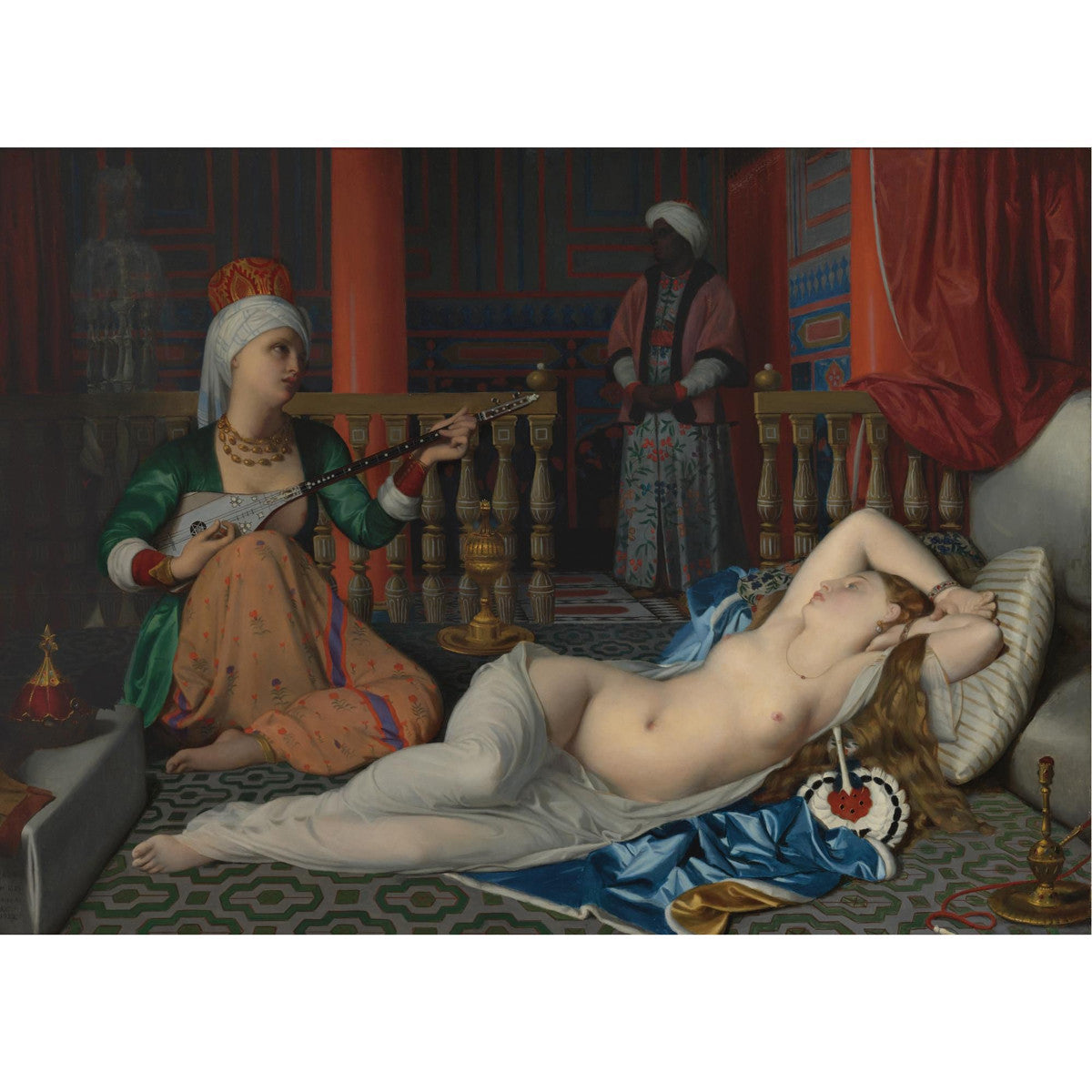 Leopoldo Schmutzler - Odalisque with the Slave