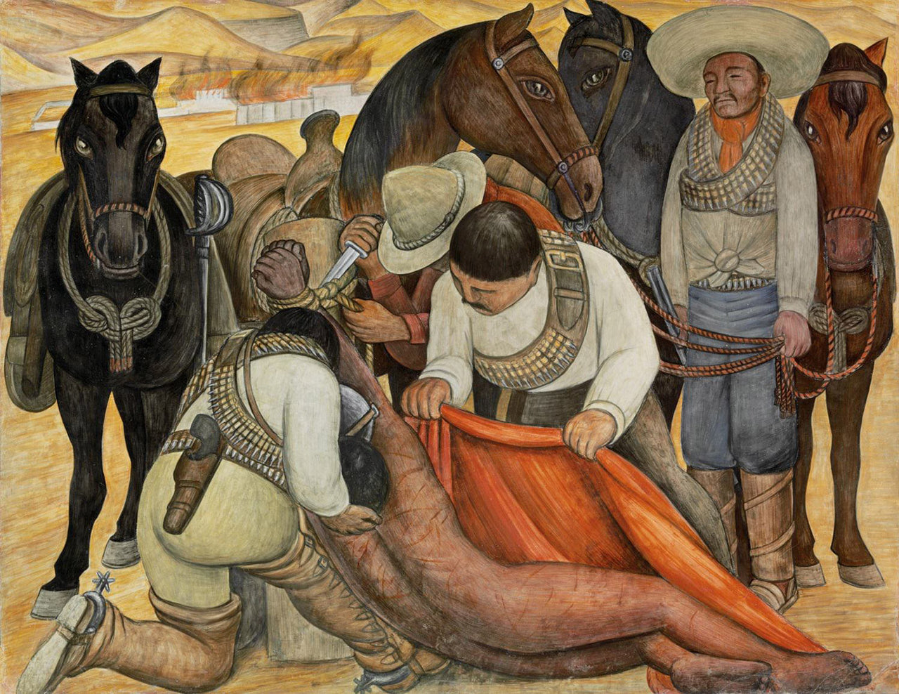 Diego Rivera - Liberation of the Peon