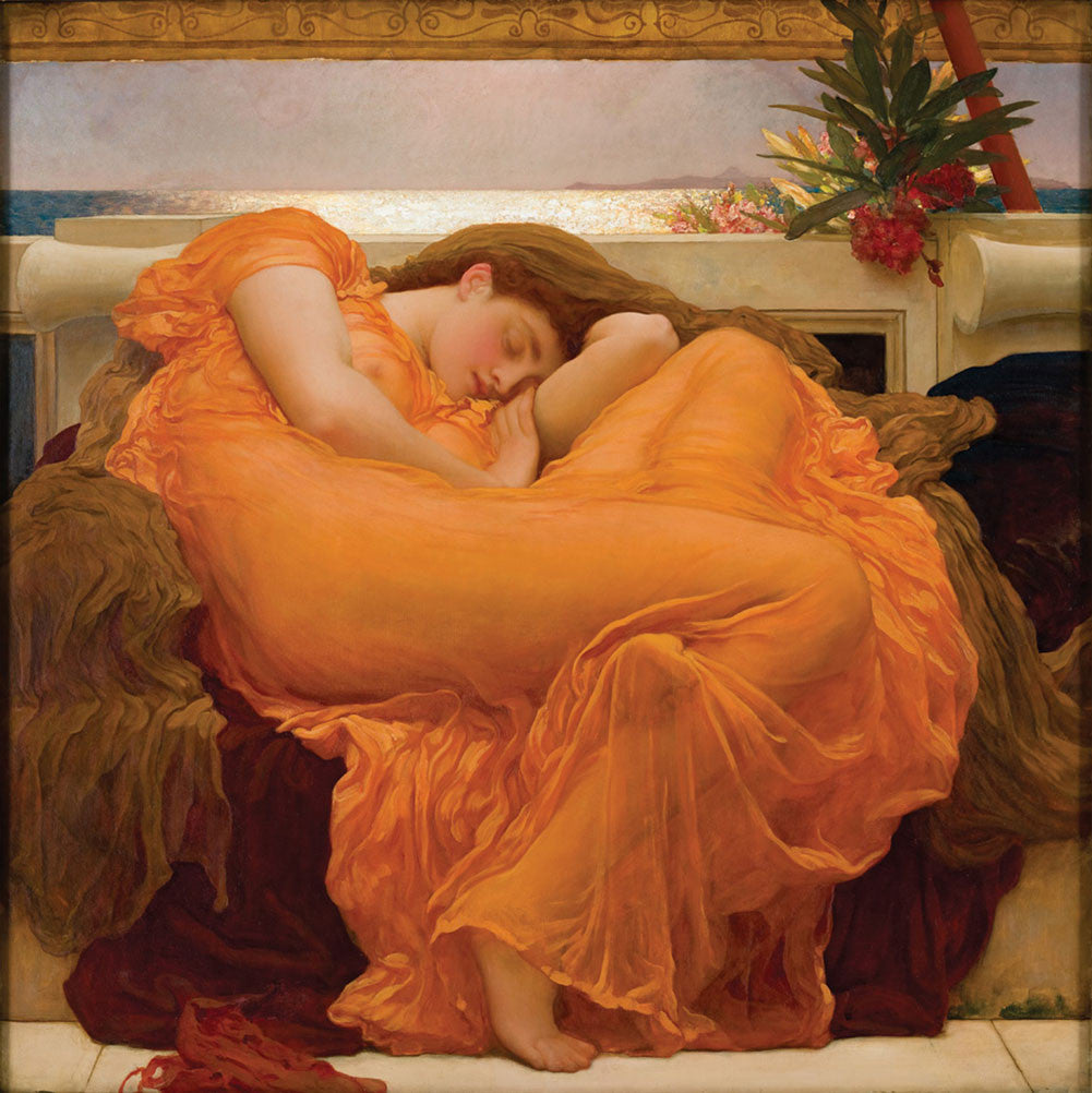 Lord Frederick Leighton - Flaming-Reproduction-Get Custom Art