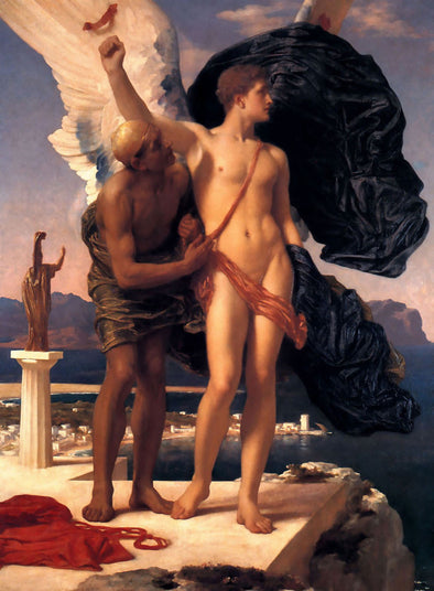Lord Frederick Leighton - Icarus and Daedalus