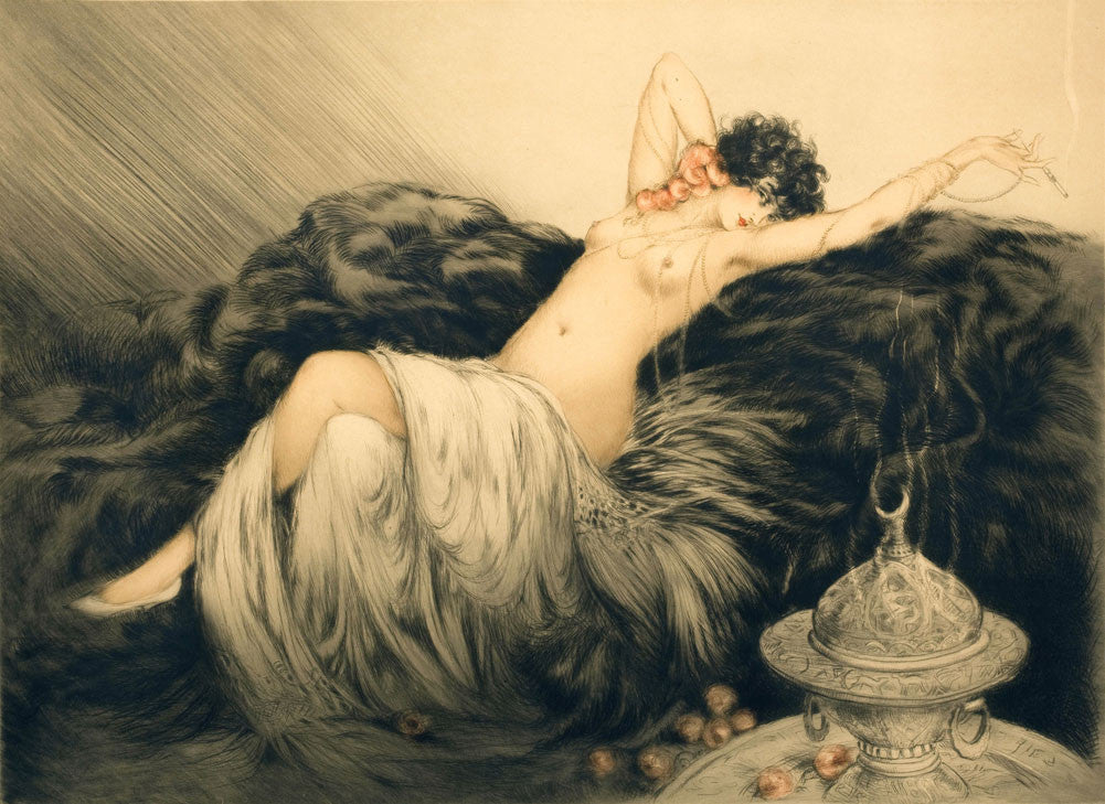 Louis Icart - Smoke