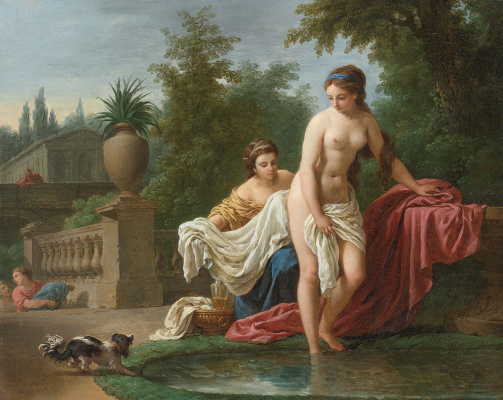 Louis Jean Francois Lagrenee - David and Bathsheba