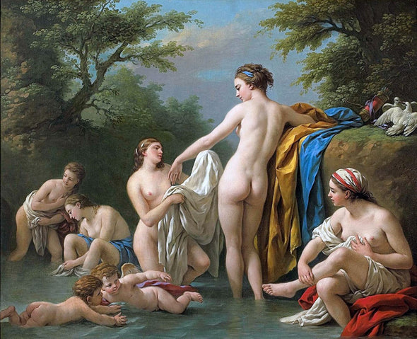 Louis Jean Francois Lagrenee - Venus and Nymphs Bathing