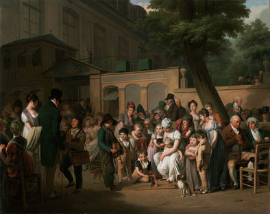 Louis-Leopold Boilly - Entrance to the Jardin Turc