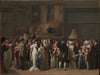 Louis-Leopold Boilly - The Public Viewing Davids Coronation at the Louvre