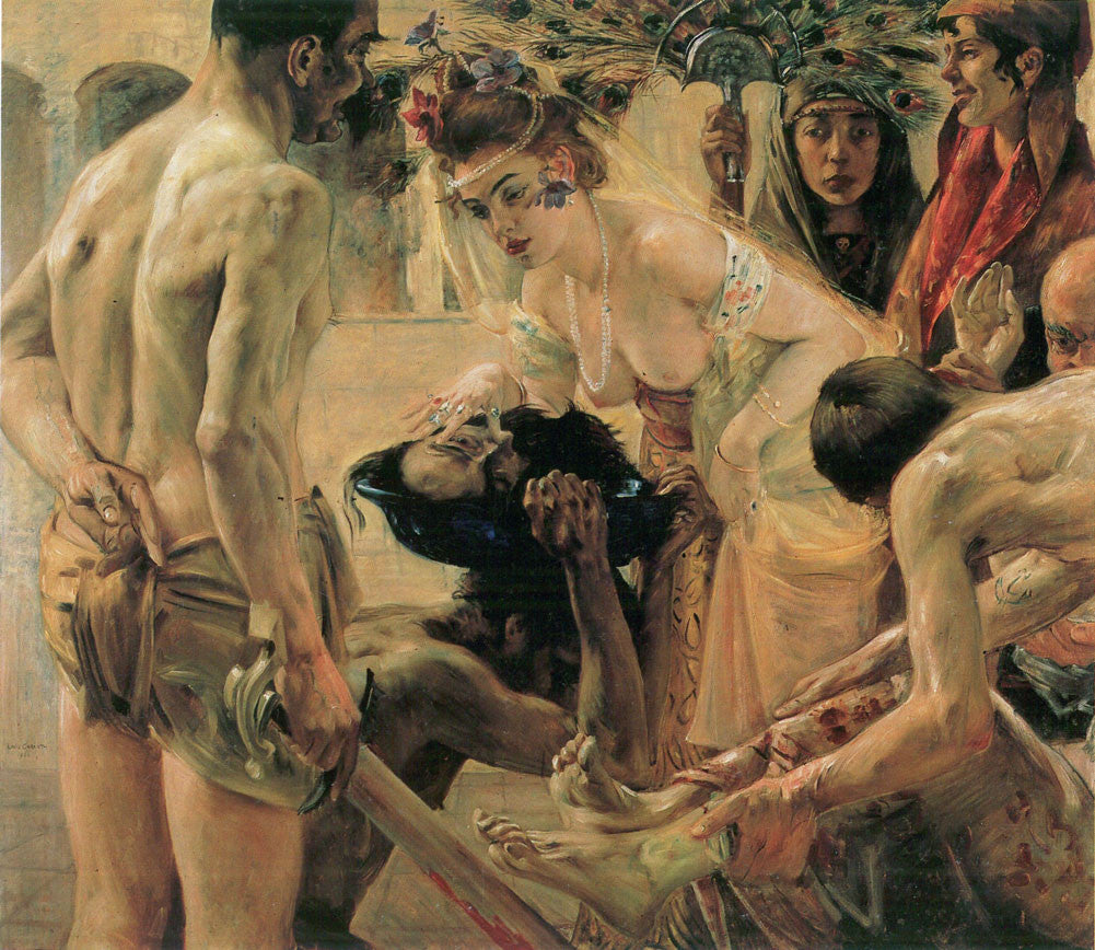 Lovis Corinth - Salome-Reproduction-Get Custom Art